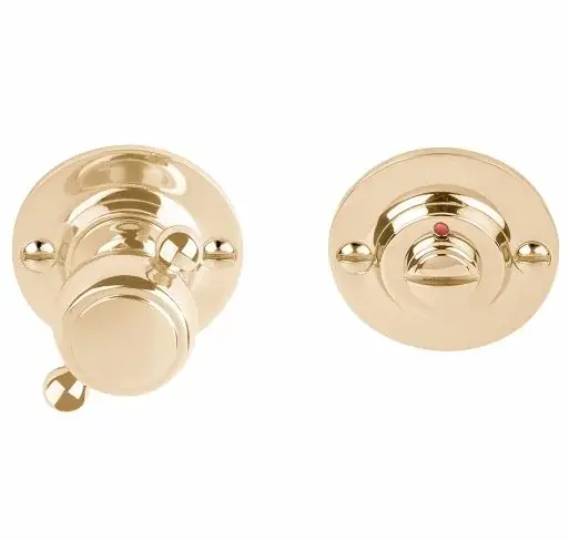Toiletgarnituur BOSCO LZWC50 messing ongelakt Snelle Levering
