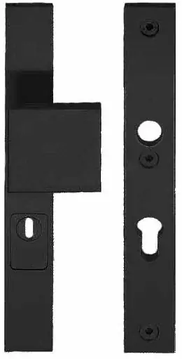 Must-Have Veiligheidsbeslag PC55 met kerntrek beveiliging SQUARE LSQ60-28KT knop/kruk SKG3 zwart