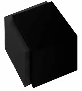 Deurstop SQUARE LSQ46 mat zwart Must-Have