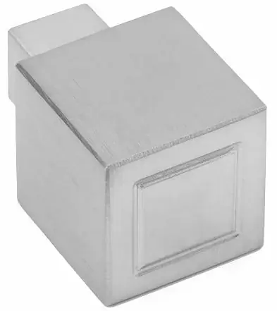 Populair Meubelknop SQUARE JB20M mat rvs 20 mm