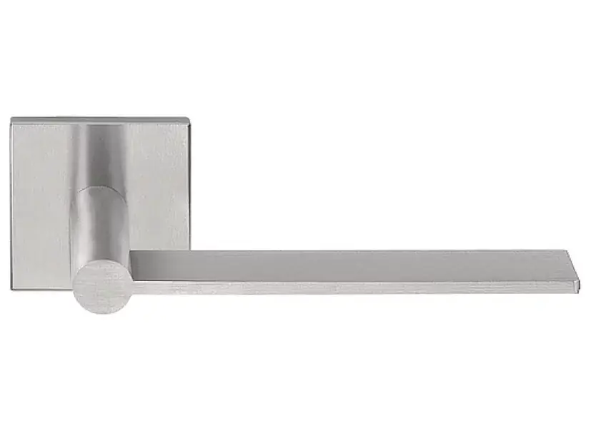 Uitverkoop Deurklink EDGY EGQ50 op rozet mat rvs