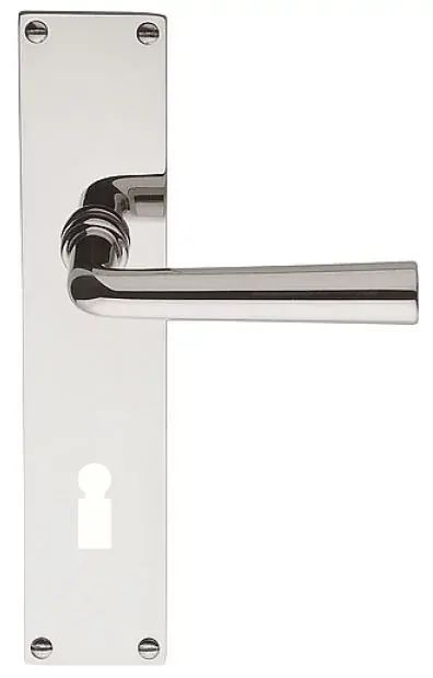 Deurklink op schild sleutelgat TIMELESS 1925MPN SL56 glans nikkel Tijdelijk Beschikbaar