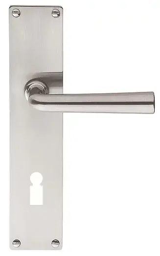 Nu Kopen Deurklink op schild sleutelgat TIMELESS 1925MPN SL56 mat nikkel