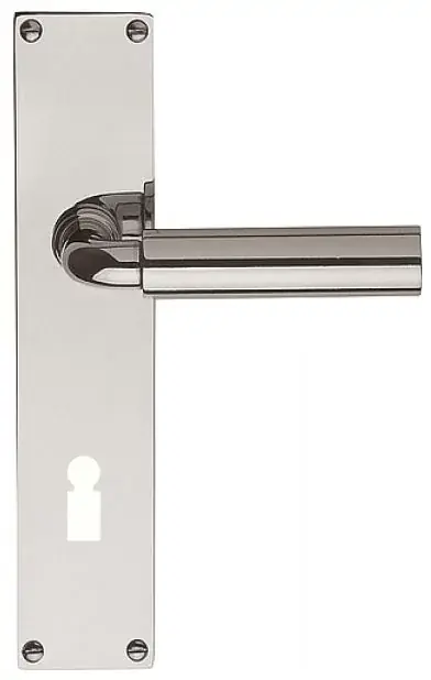 Laatste Kans Deurklink op schild sleutelgat TIMELESS 1923MPN SL56 glans nikkel