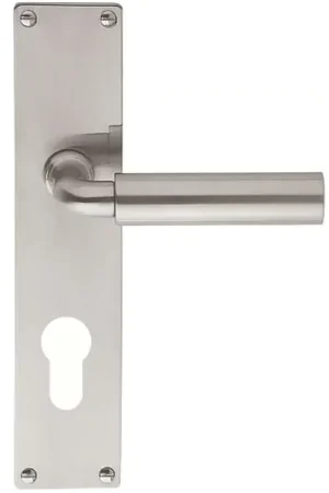 Aanbieding Deurklink op schild cilindergat TIMELESS 1923MPY PC72 mat nikkel