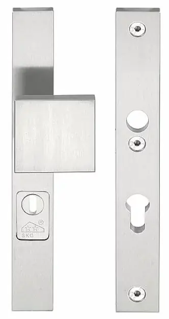 Hoge Kwaliteit Veiligheidsbeslag PC72 met kerntrek beveiliging SQUARE LSQ60-28KT knop/kruk SKG3 rvs