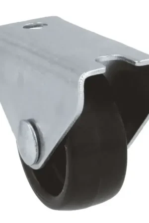 Betrouwbaar Zwart nylon wiel 15 mm