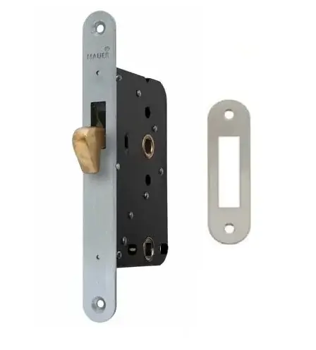 Mauer 1134 BAD Schuifdeurslot rvs Hoge Kwaliteit