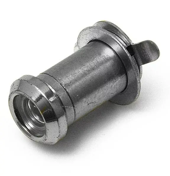 Direct Beschikbaar DX Deurspion 160 graden messing verchroomd
