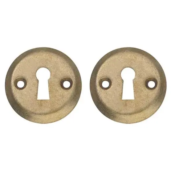 Betrouwbaar Intersteel sleutelrozetten ø50x5mm messing getrommeld