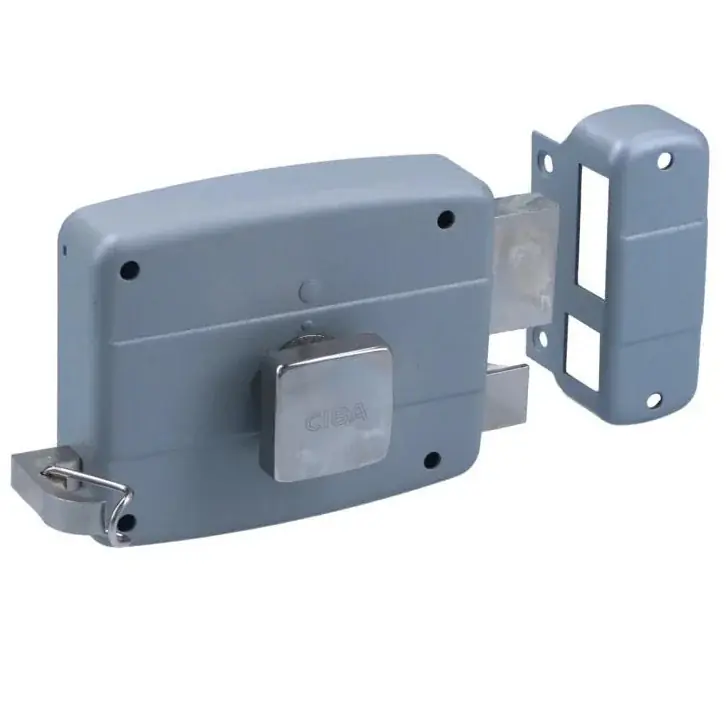 Oplegslot Cisa 50430 60 mm DIN links naar binnen draaiend met knop Express Levering
