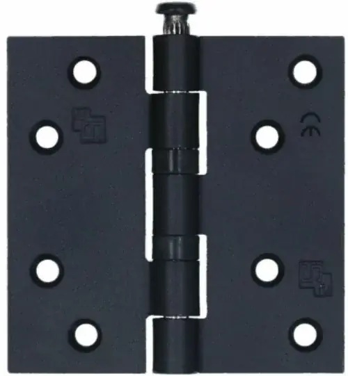 Shop Nu S2 nylonlagerscharnier 6512 zwart rechte hoeken 89x89x2,4 mm
