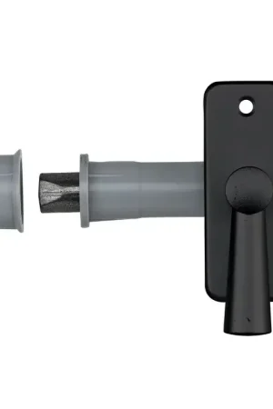 AXA insteekgrendel met sluitkom aluminium zwart 50 mm Lage Prijs