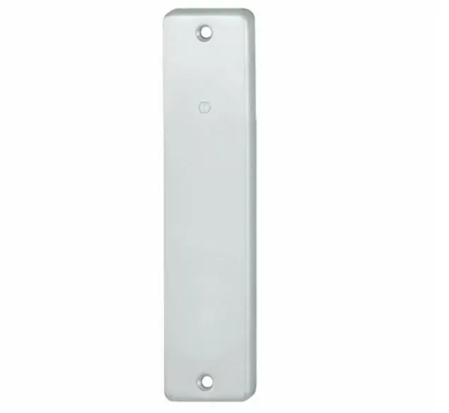 Laatste Kans Hoppe renovatieschild geheel blind aluminium F1