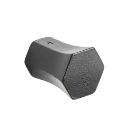 Meubelknop Jolie Six Fois 25 mm zwart Lage Kosten