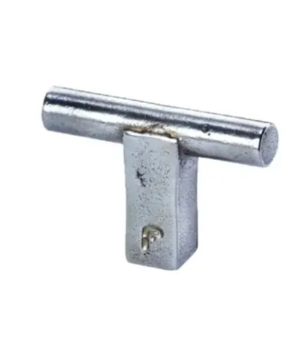 Direct Beschikbaar Meubelknop Jolie Core 50×12 mm oud zilver