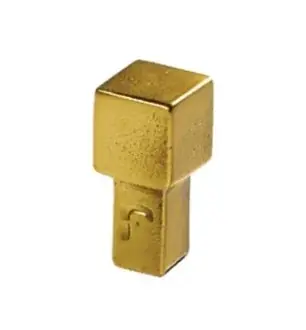 Meubelknop Jolie One 12 mm antiek goud Express Levering
