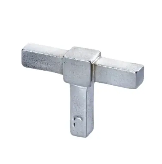 Speciale Aanbieding Meubelknop Jolie Cross 50 mm oud zilver