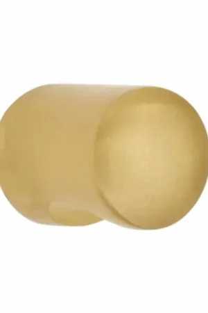 Knop met inkeping goud gesatineerd Tijdelijk Beschikbaar