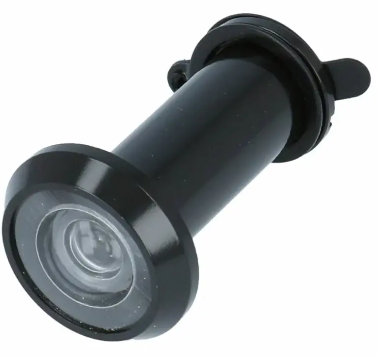 Hoge Kwaliteit DX Deurspion 180° zwart