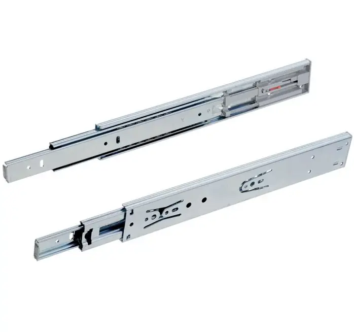 Paar ladegeleiders softclose volledig uittrekbaar 55 cm Dagaanbieding