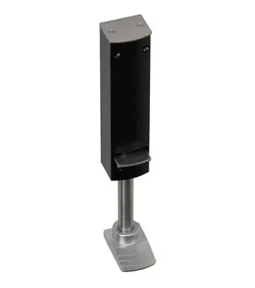 Hoge Kwaliteit Dictator deurvastzetter type ZE-80 Design line zwart RAL 9005