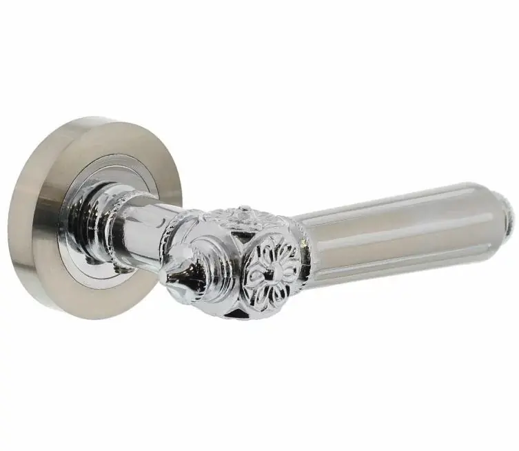 Intersteel enkele deurklink Julietta rechts op rozet mat nikkel/chroom Must-Have