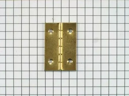 Tijdelijk Beschikbaar Scharniertje 30 x 20 mm ijzer vermessingd