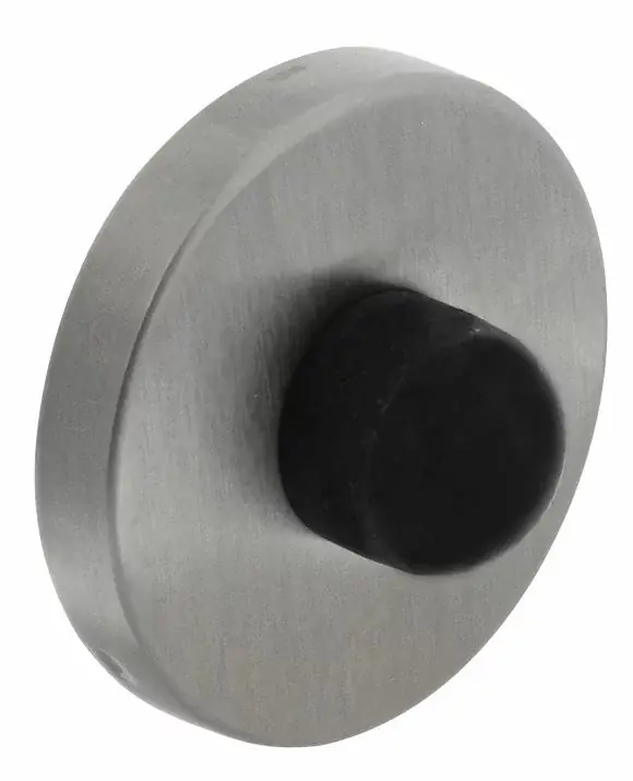 Betrouwbaar P+E Deurstopper wandmontage 53x8mm rvs geborsteld
