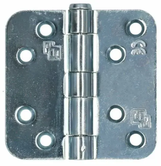 Superprijs S2 scharnier 6511 met afgeronde hoeken 76x76x2,4 mm