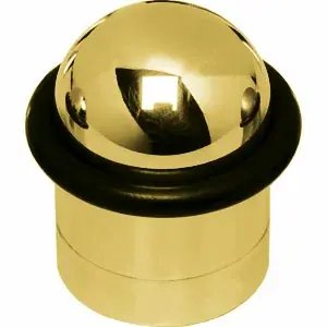 Laatste Kans Intersteel deurstop met ring messing