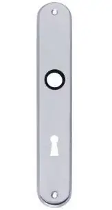 Intersteel langschild ovaal SL56 chroom mat Meest Verkocht