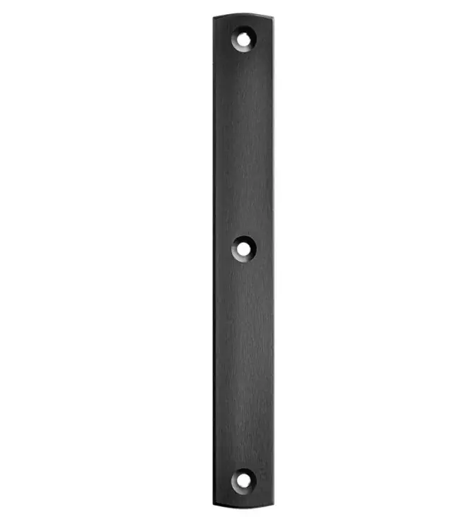 AXA veiligheidsschild Curve Plus smal binnen blind aluminium zwart Alleen Vandaag