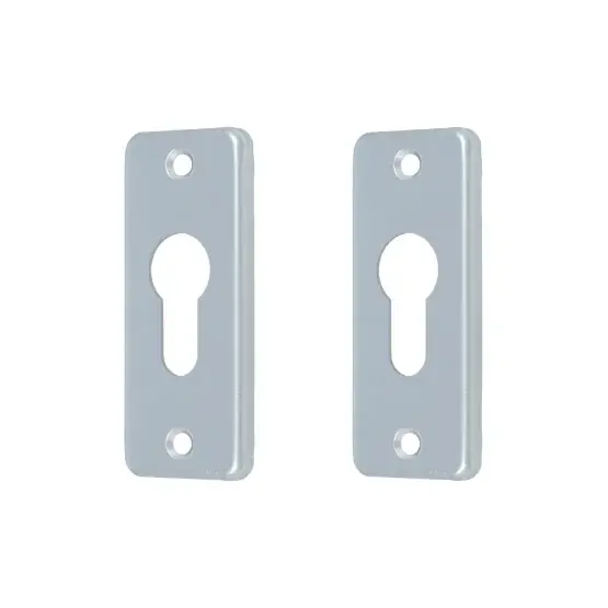 Actieprijs 2 PC-plaatjes Ami rechthoekig aluminium F1
