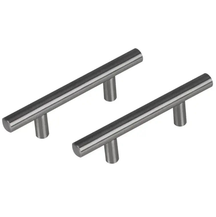 Differnz meubelgreep Amsterdam 64 mm gunmetal 2 stuks Beperkte Voorraad