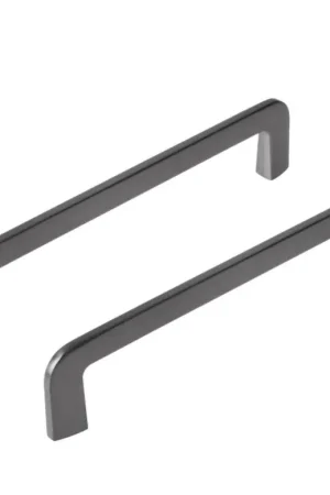Uitverkoop Differnz meubelgreep Rotterdam 160 mm gunmetal 2 stuks