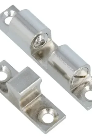 Bestseller DX Kogelsnapslot massief messing vernikkeld 60x11mm