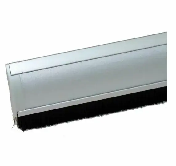 Dagaanbieding Door-line tochtstrip opbouw 950 mm zilvergrijs