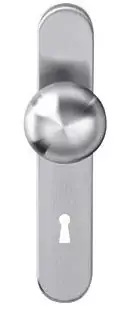 Aanbieding Intersteel knopschild verdekt 220x42mm SL56 rvs