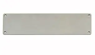Beste Prijs Intersteel duwplaat 80 x 475 x 1,5 mm rvs