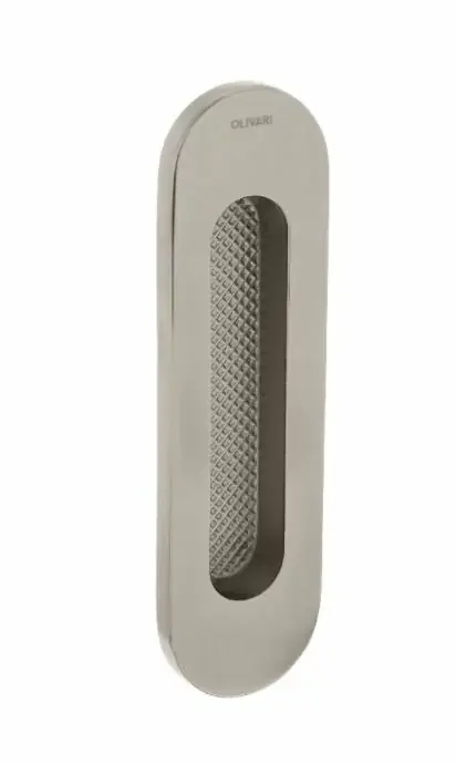 Olivari schuifdeurkom Vico 128×37 mm nikkel titaan PVD Populair