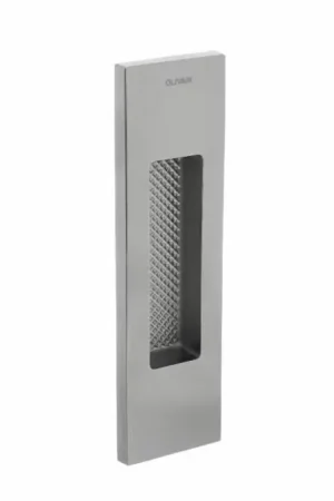 Beperkte Voorraad Olivari schuifdeurkom Siro 128×37 mm rvs mat titaan PVD