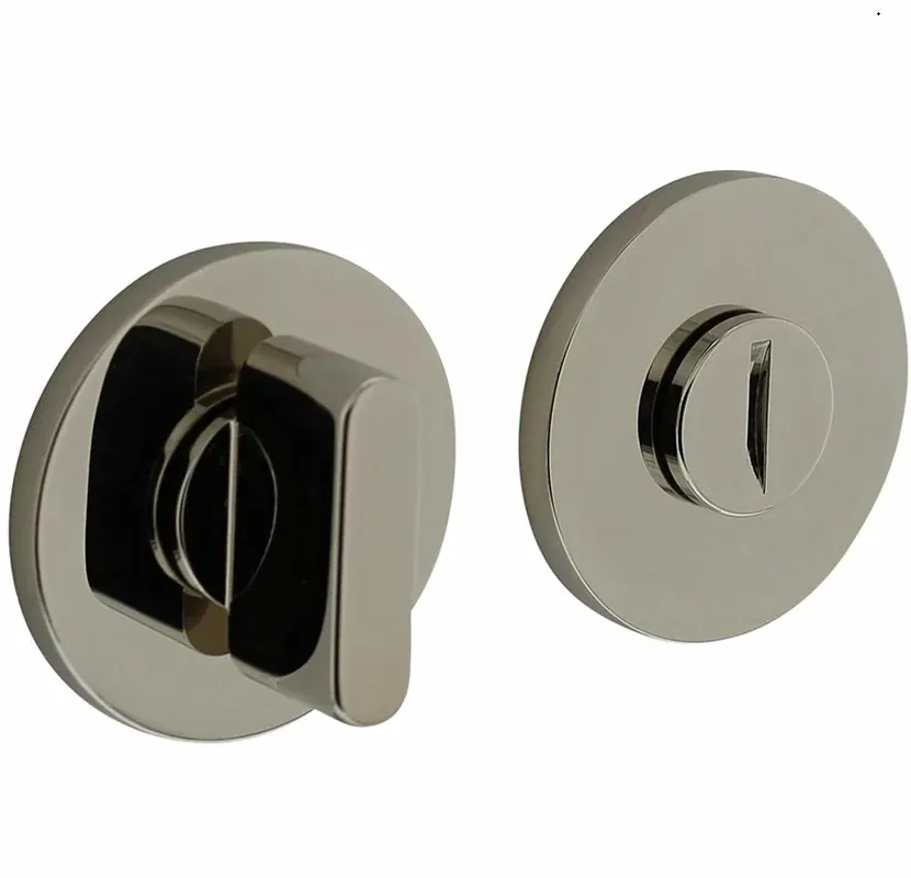 Meest Verkocht Olivari rozet toilet-/badkamersluiting rond nikkel titaan PVD