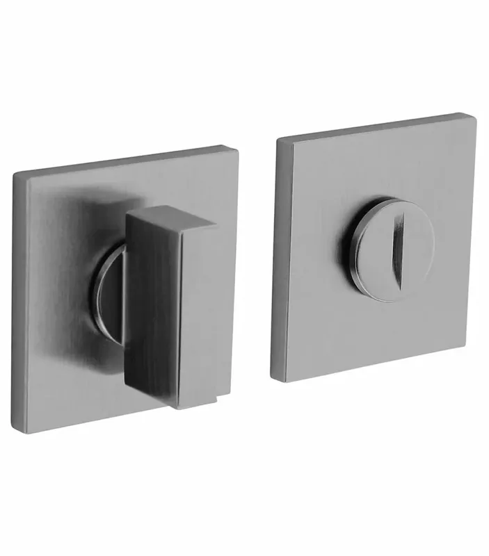 Speciale Aanbieding Olivari rozet toilet-/badkamersluiting vierkant chroom mat