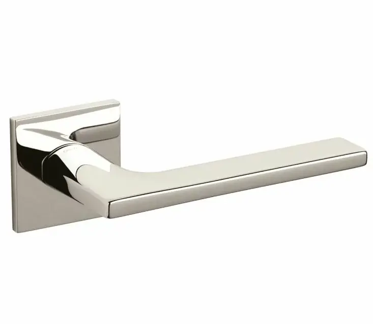 Lage Prijs Olivari deurklink Lotus Q op rozet nikkel titaan PVD