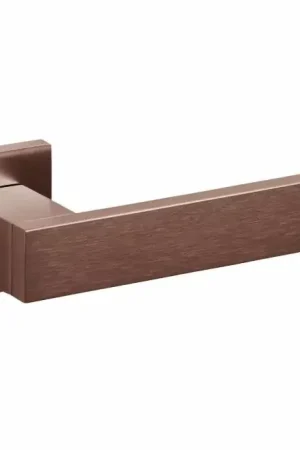 Aanbieding Olivari deurklink Diana op rozet brons mat titaan PVD