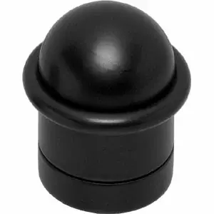 Gratis Retour Intersteel deurstop met ring mat zwart
