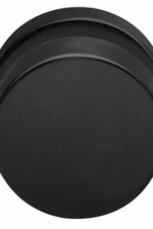 Hete Deal Voordeurknop Vast Rond Ø50mm zwart