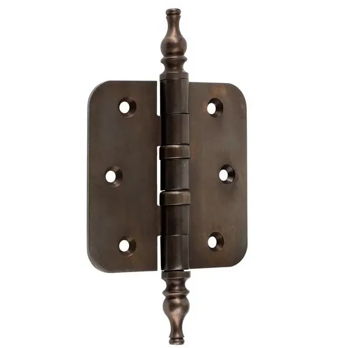 Kogellagerscharnier 89×89 ronde hoek vaas messing antiek brons Populair