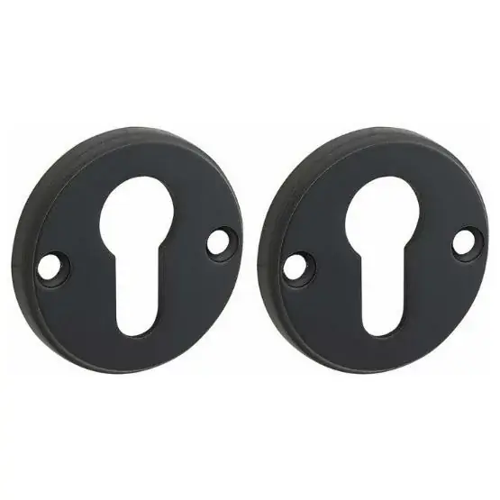 Bestseller Set van twee PC-plaatjes Facet BB mat zwart